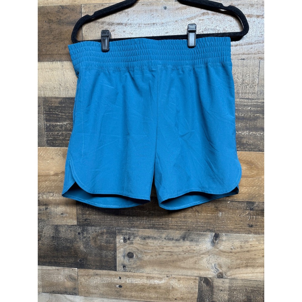Pearl‎ Izumi Womens Teal Blue Running Shorts with Liner Size Medium Activewear